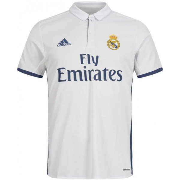 Camisa I Real Madrid 2016 2017 Retro Adidas